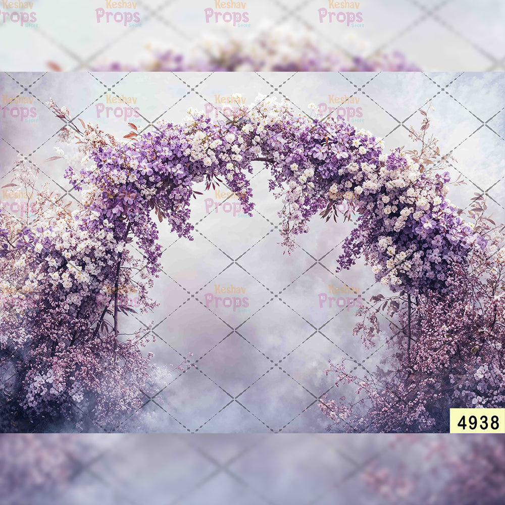 Flower Theme Backdrop (4938)