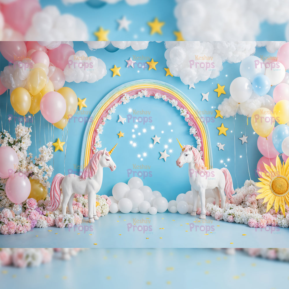 Balloon Theme Backdrop (4940)
