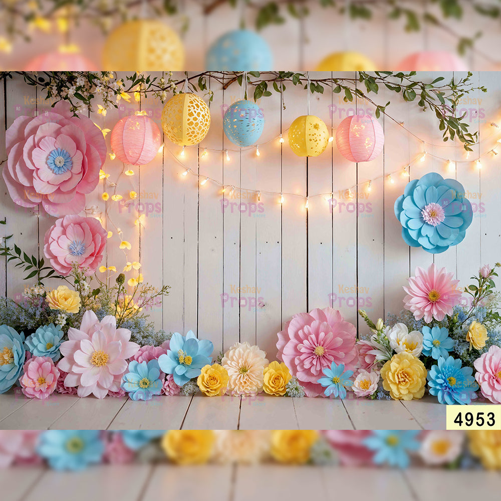 Balloon Theme Backdrop (4953)