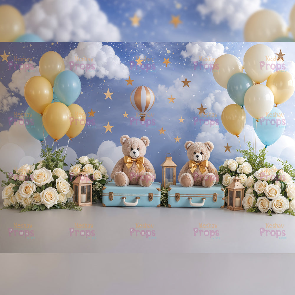 Balloon Theme Backdrop (4966)