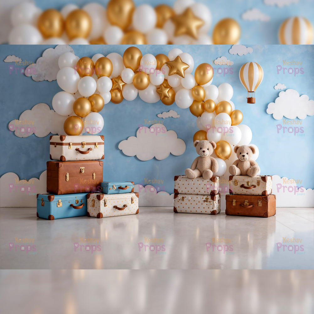 Balloon Theme Backdrop (4969)