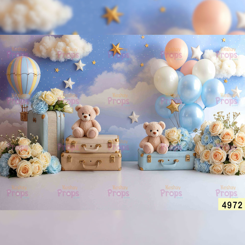Balloon Theme Backdrop (4972)