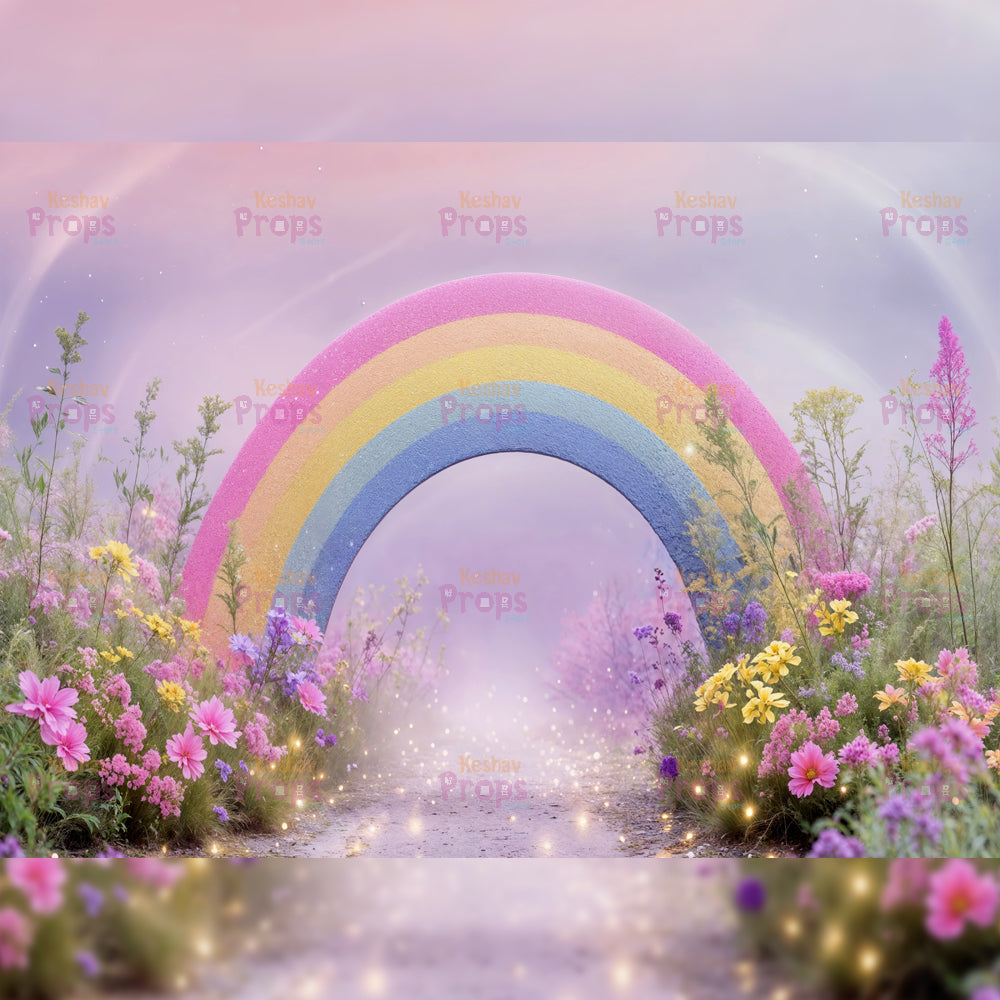 Rainbow Theme Backdrop (4986)