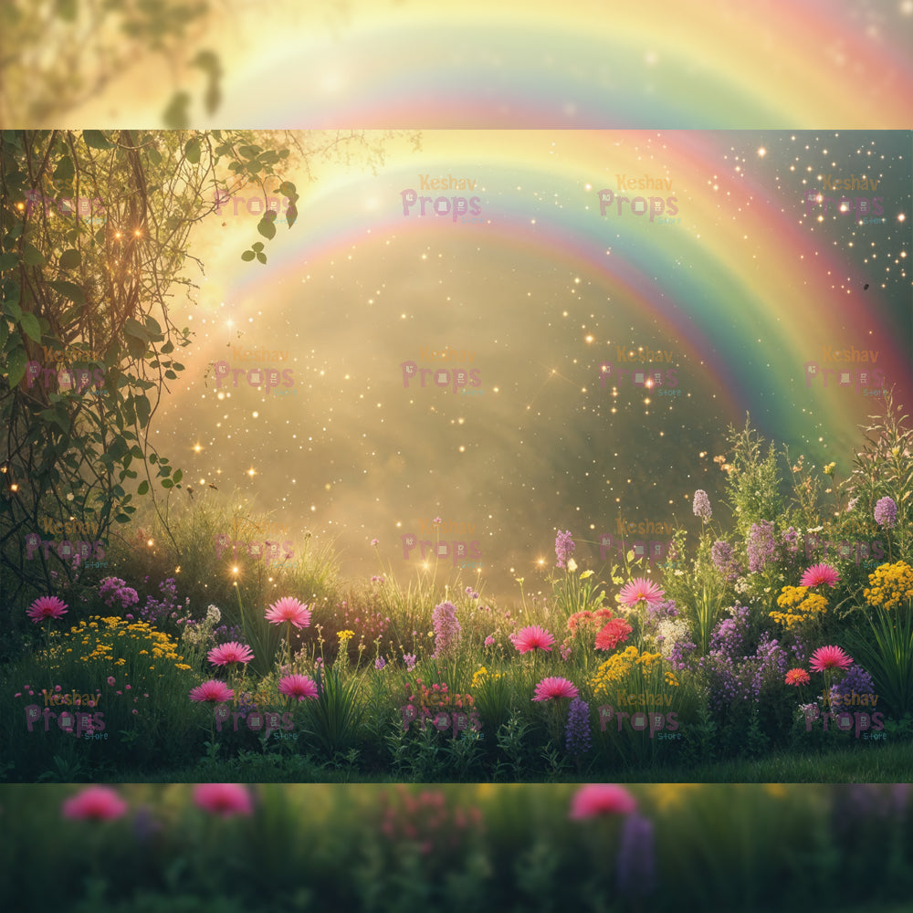 Rainbow Theme Backdrop (4988)