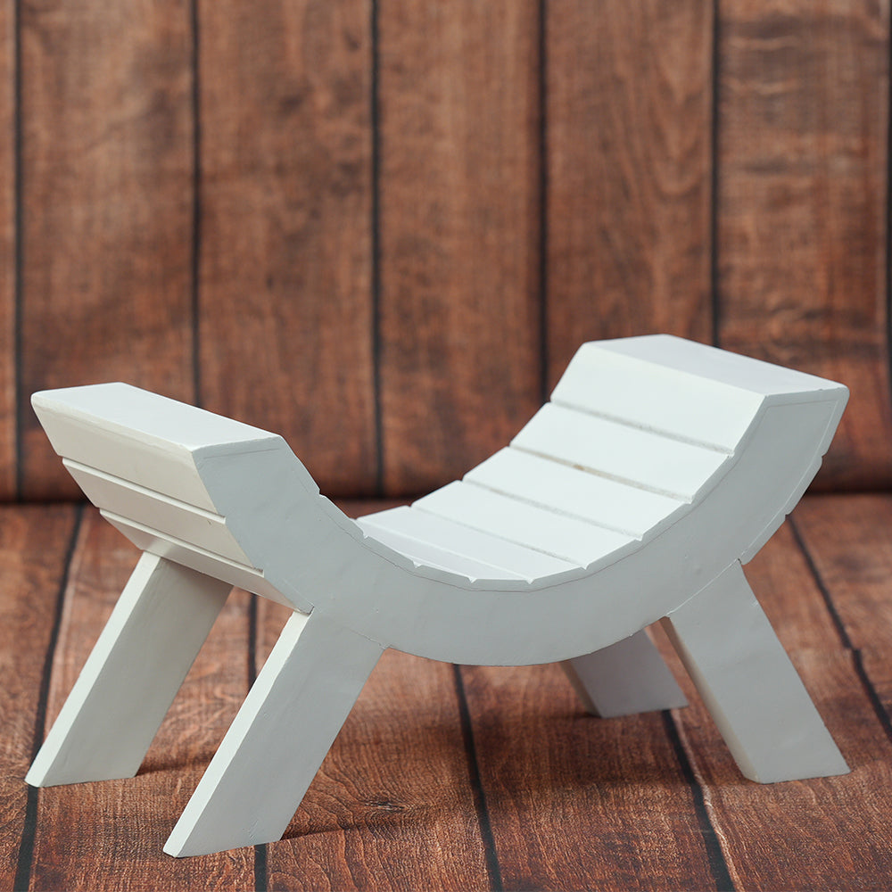 Half U Bench Props - White