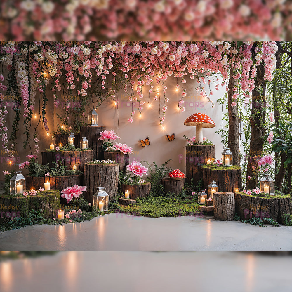 Flower Theme Backdrop (5118)
