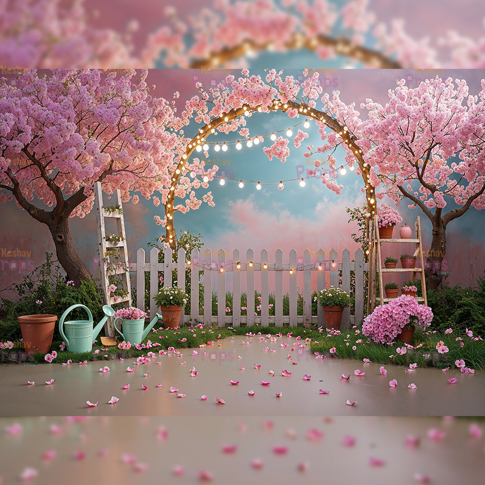 Flower Theme Backdrop (5124)