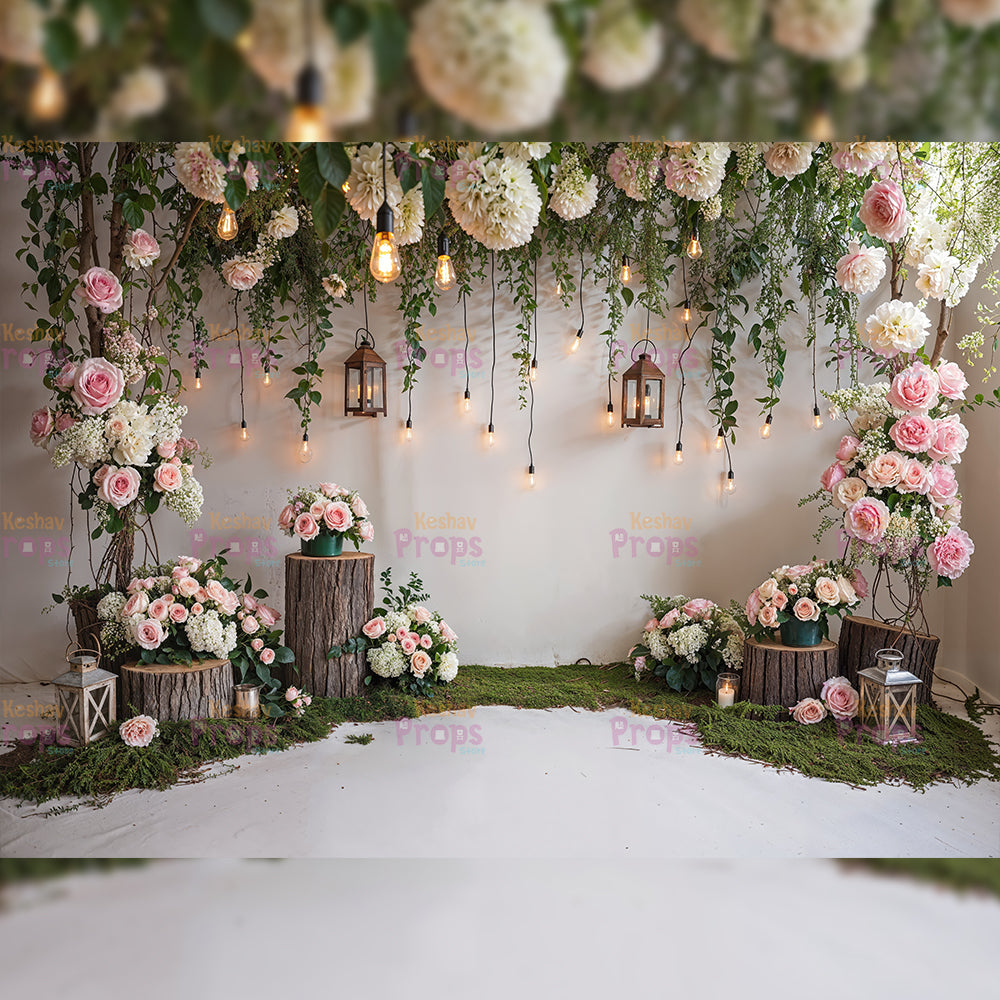 Flower Theme Backdrop (5126)