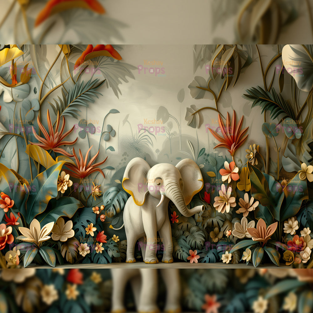 Jungle Theme Backdrop (5135)