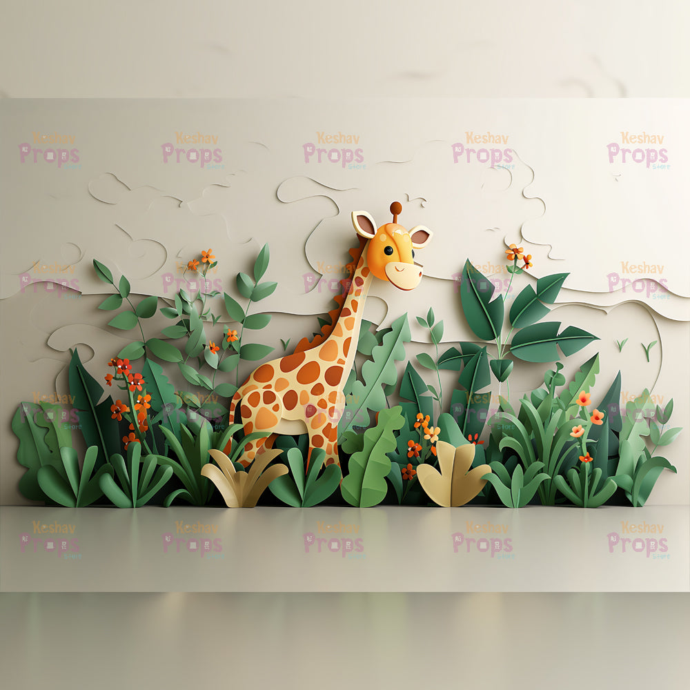 Jungle Theme Backdrop (5136)