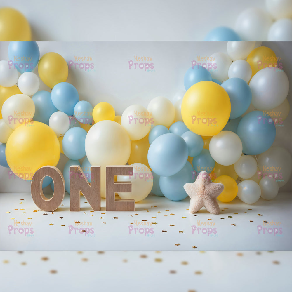 Balloon Theme Backdrop (5191)