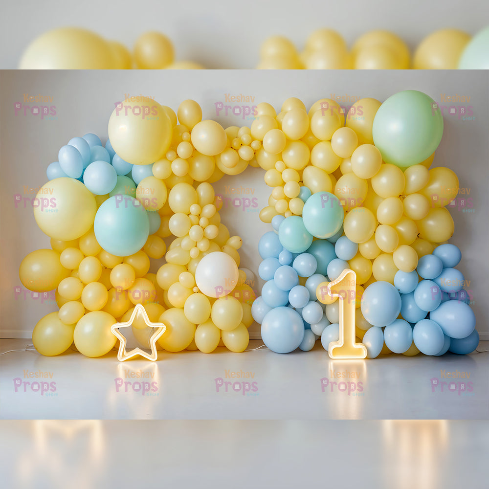 Balloon Theme Backdrop (5198)