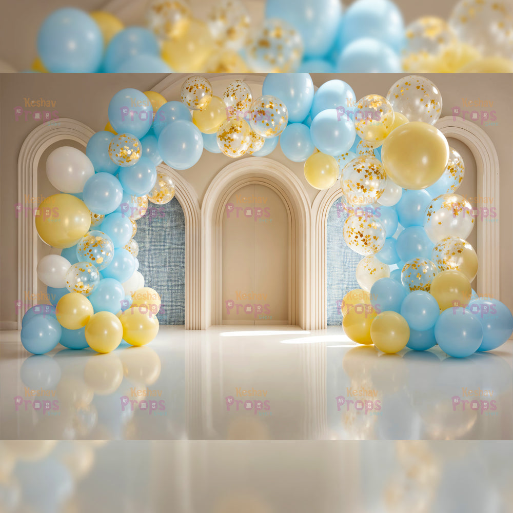 Balloon Theme Backdrop (5203)