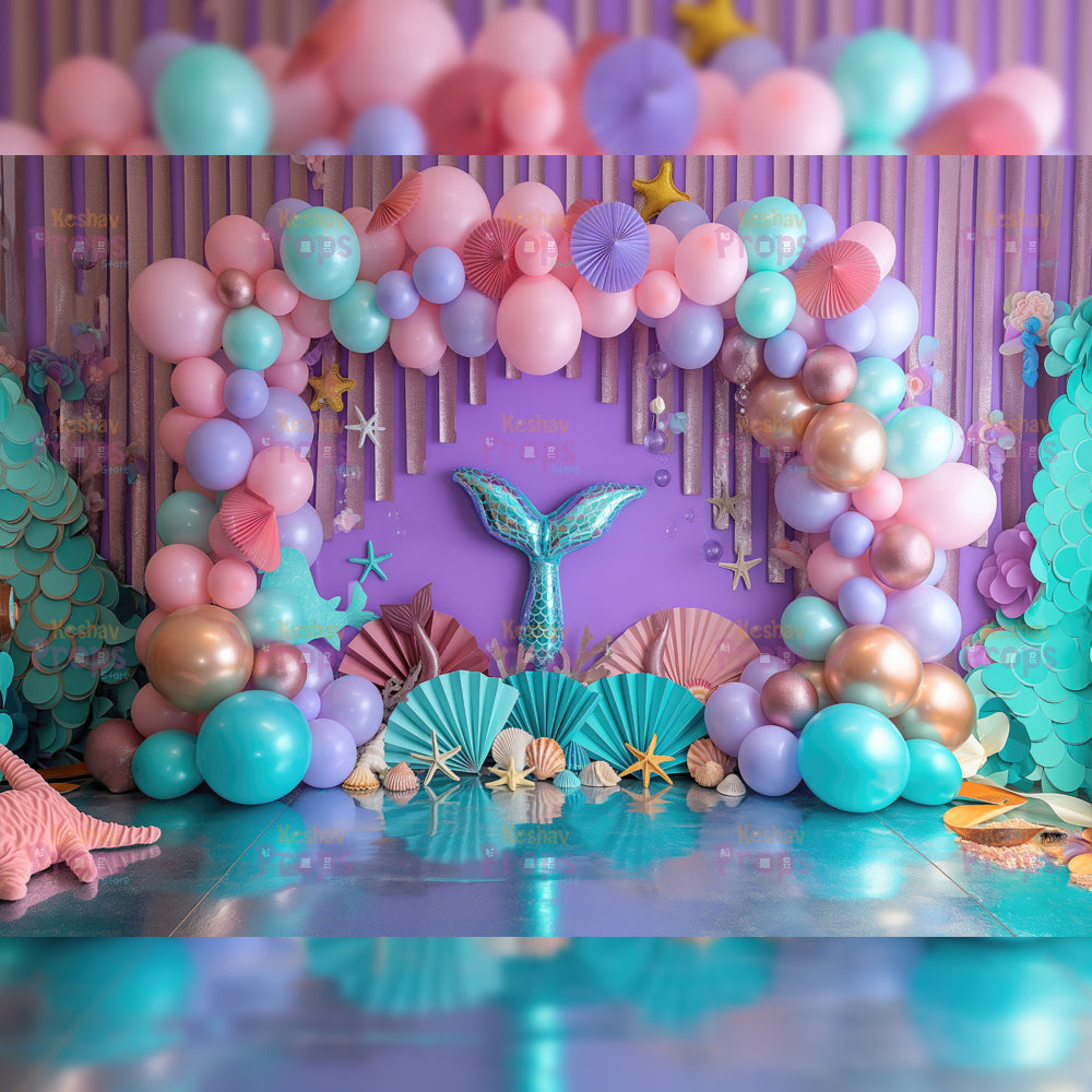Balloon Theme Backdrop (5227)