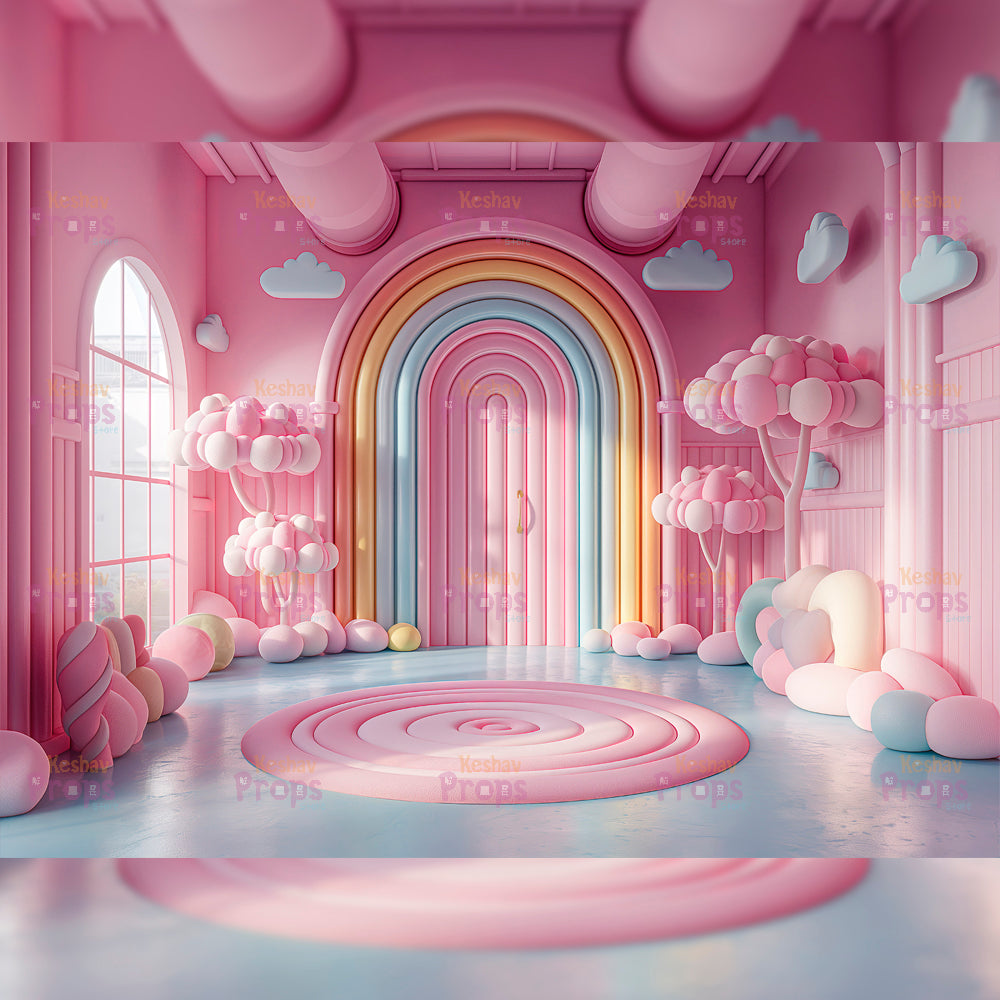 Balloon Theme Backdrop (5237)