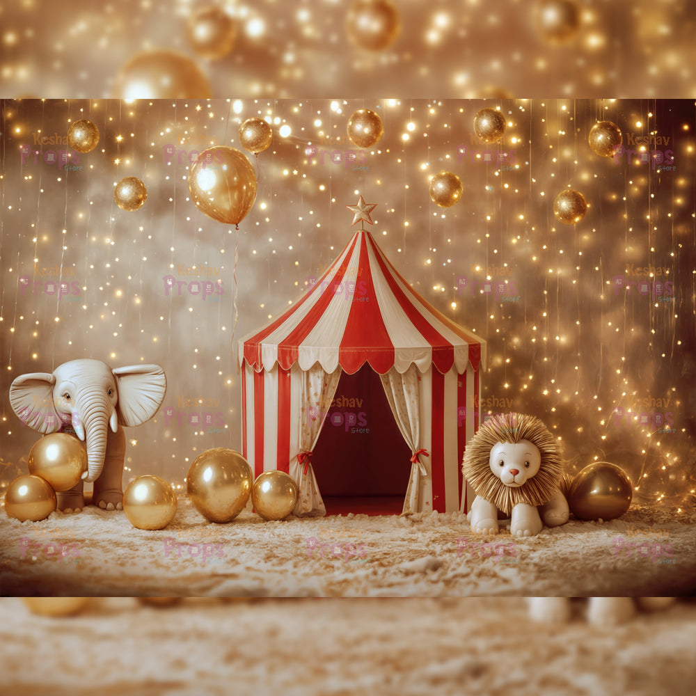Circus Theme Backdrop (5249)