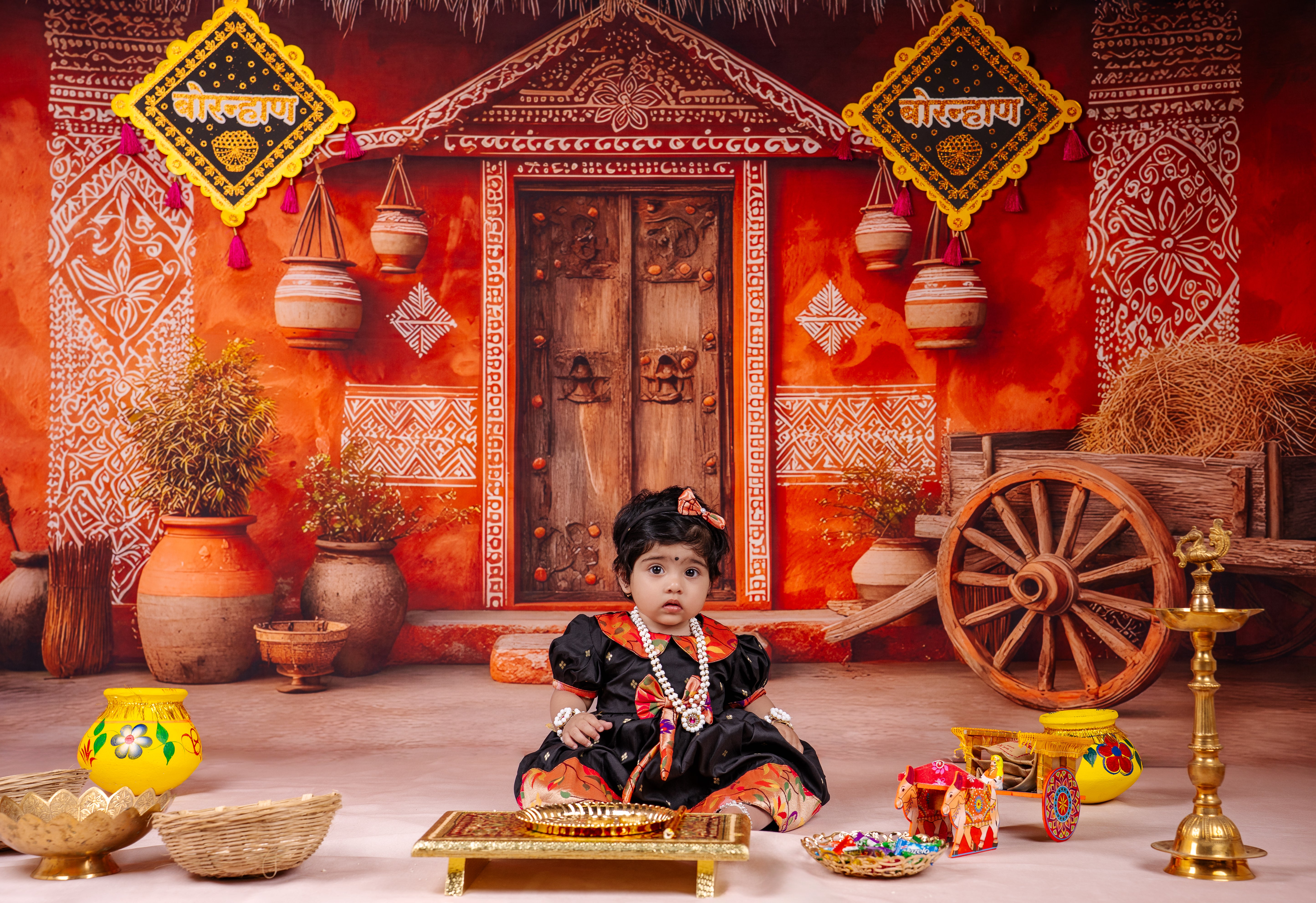 Village Theme Backdops (5293)