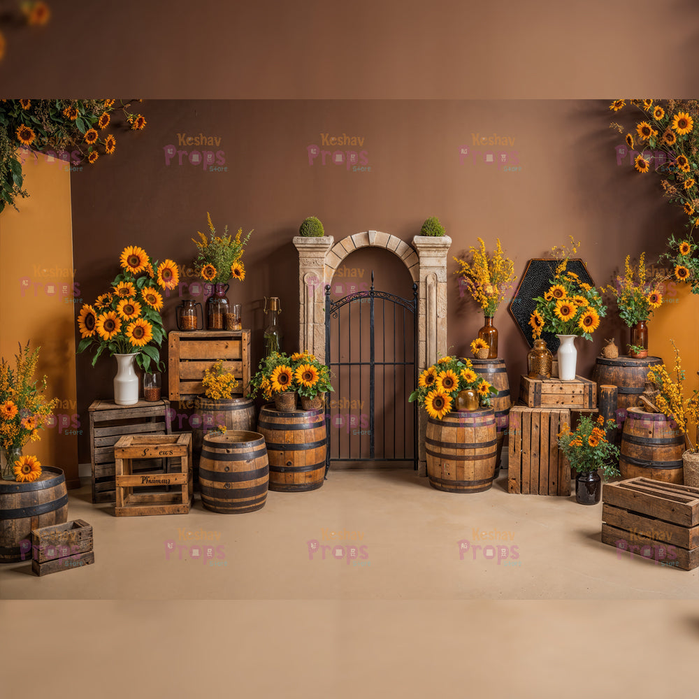Honeybees Theme Backdrops (5386)