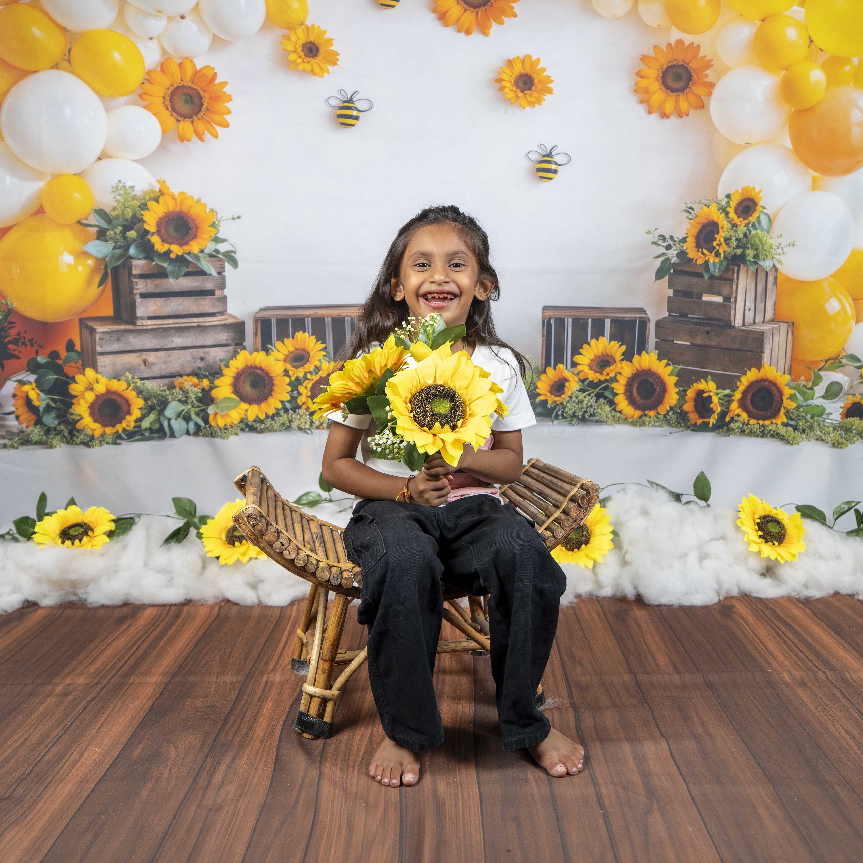 Honeybees Theme Backdrops (5394)