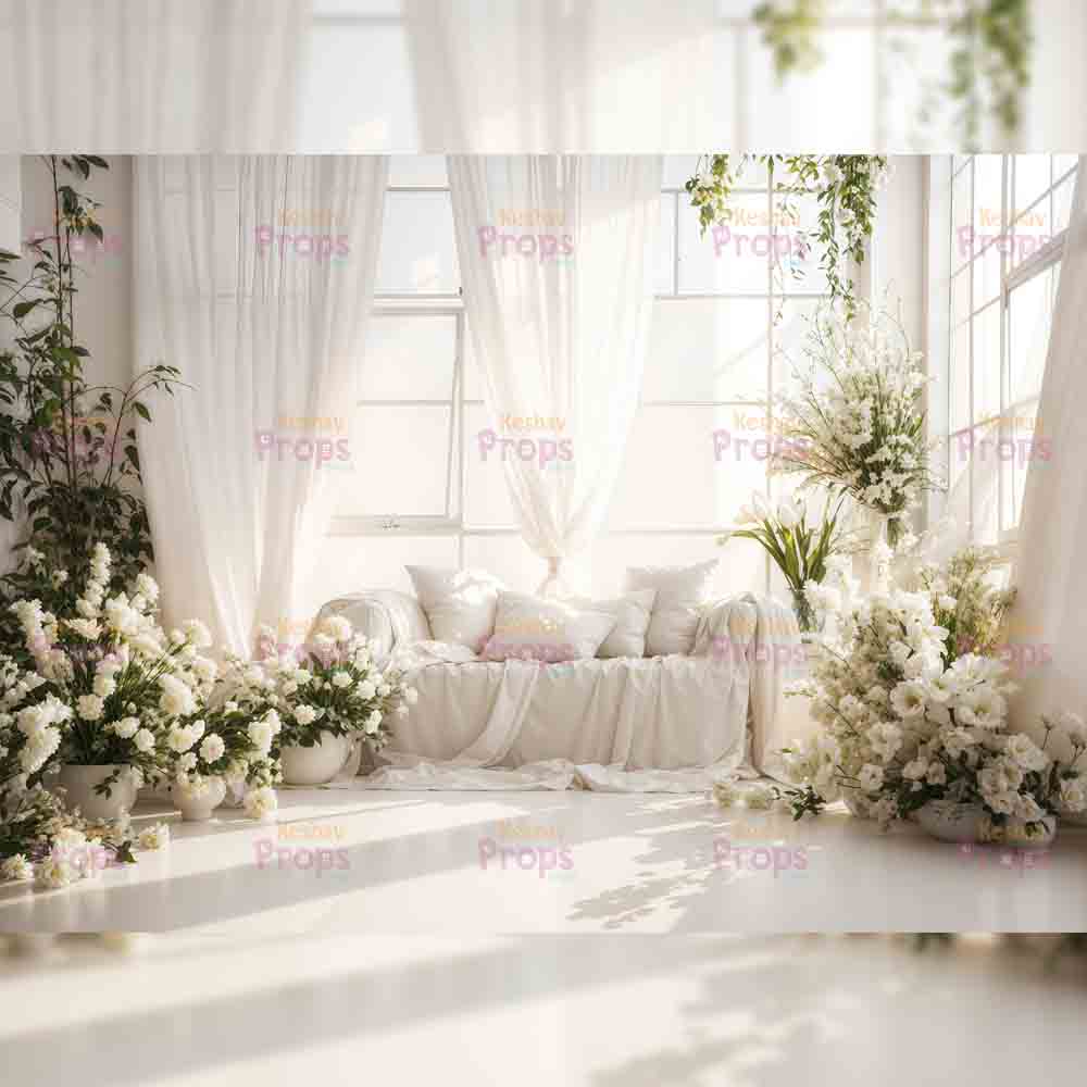 Flower Theme Backdrop (5437)
