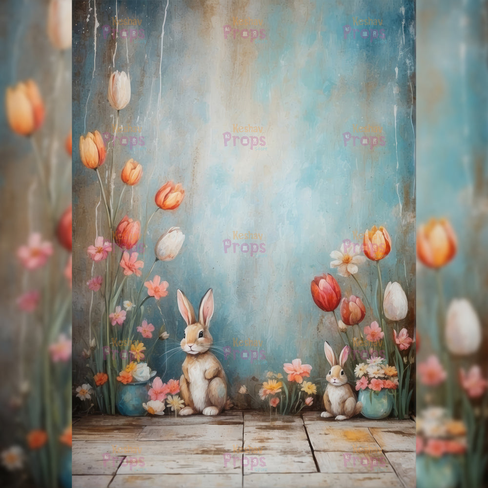 Easter Portraits Backdrops (5496)