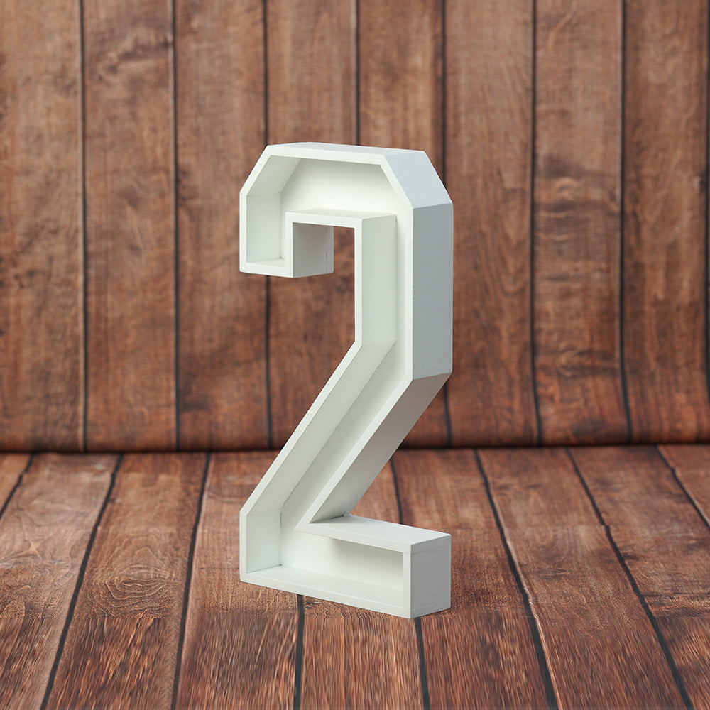 Two Number Balloon Box Props