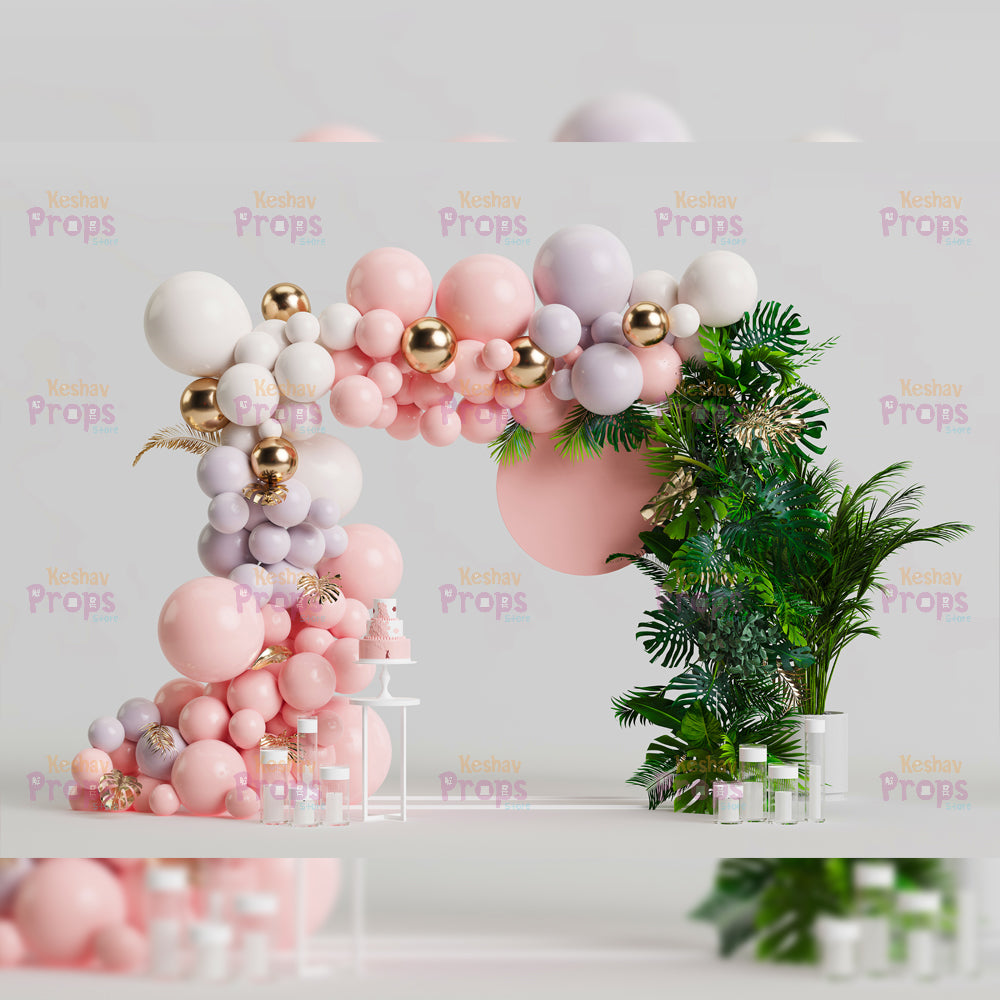 Balloon Theme Backdrop (1011)