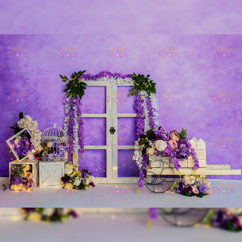 Flower Theme Backdrop (1050)