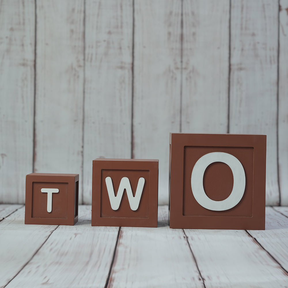 One And Two Apple Boxes| Big Size | Brown