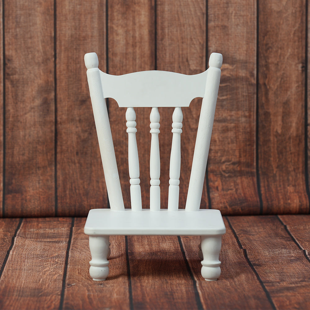 Low Height Chair Prop - White