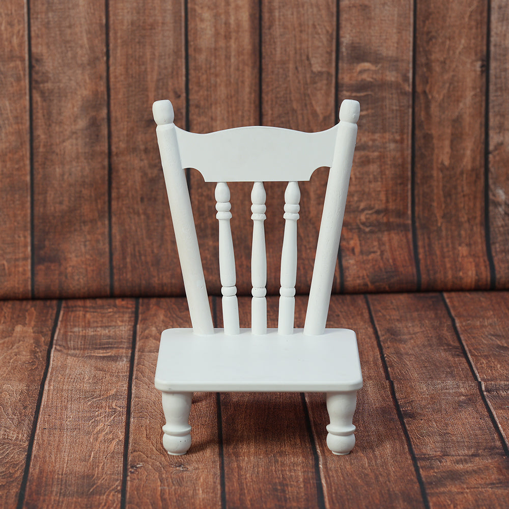 Low Height Chair Prop - White