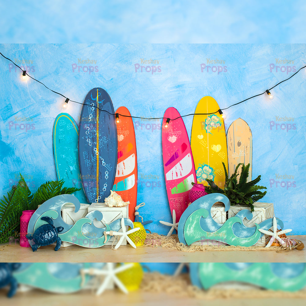 Beach Theme Backdrop (1149)