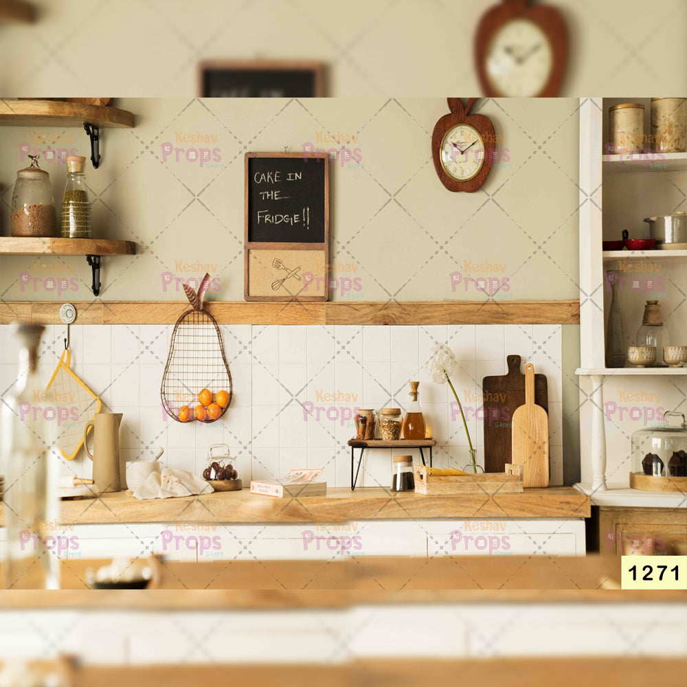 Kitchen - Chef Theme Backdrop (1271)