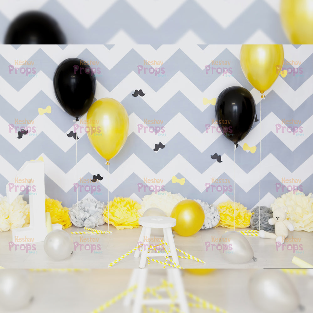 Balloon Theme Backdrop (1358)