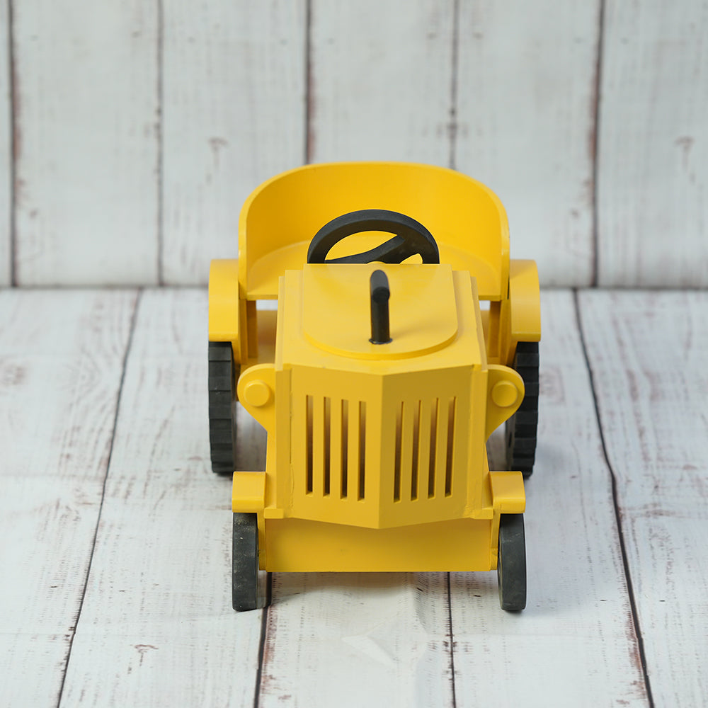 Tractor Baby Photoshoot Prop - Yellow