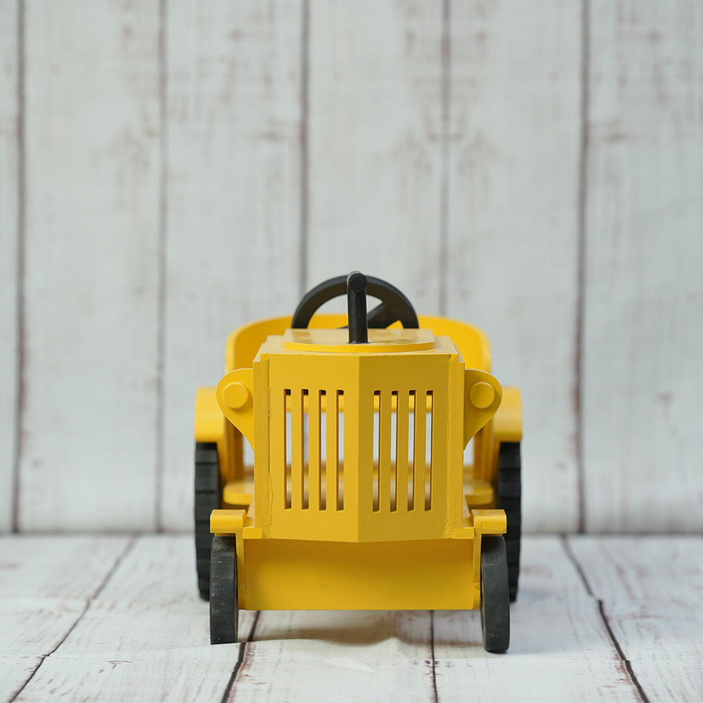Tractor Baby Photoshoot Prop - Yellow