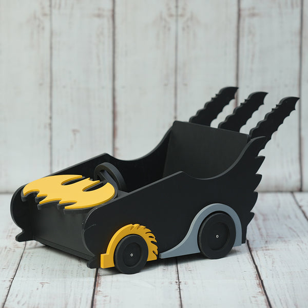 Batmen Car Photoshoot Props