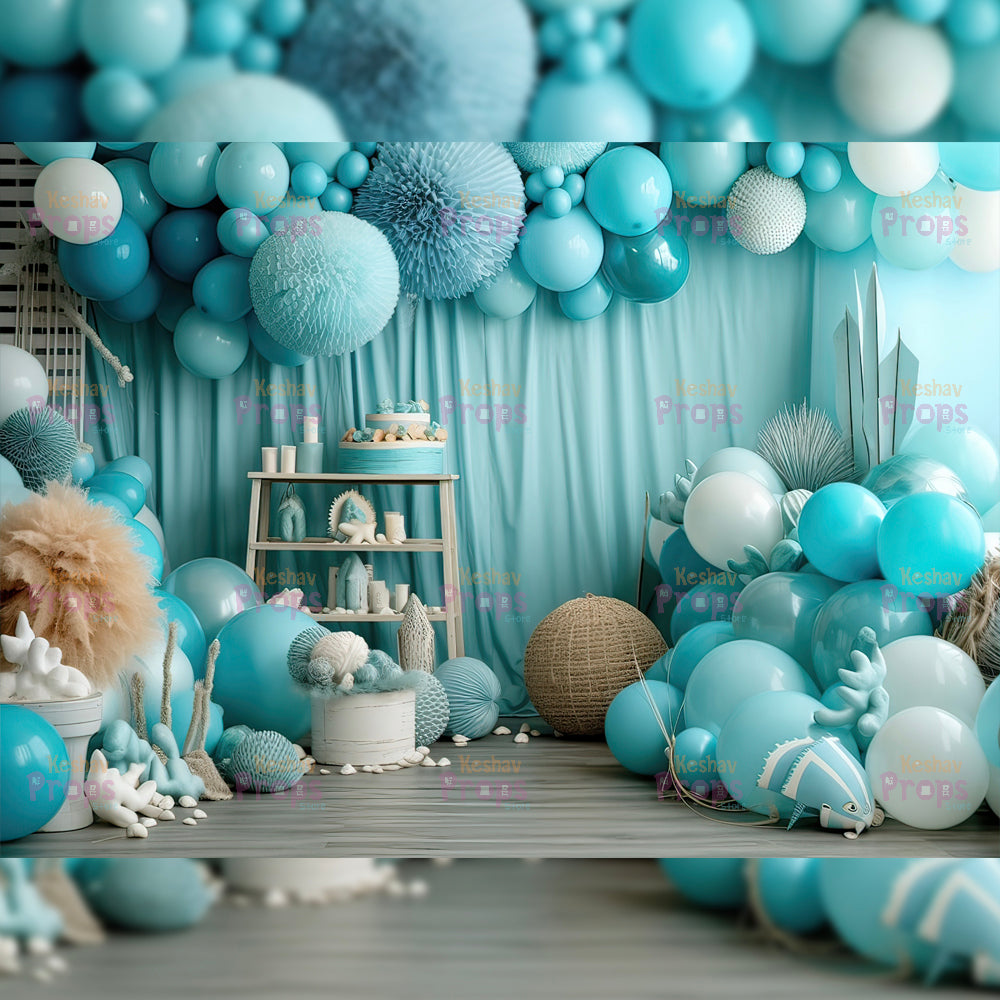 Balloon Theme Backdrop (1488)
