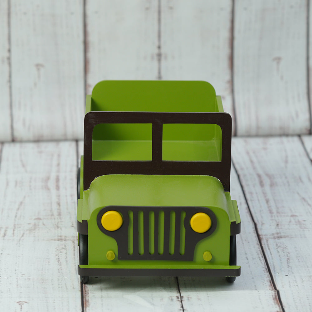 Jungle Safari Jeep Props - Green