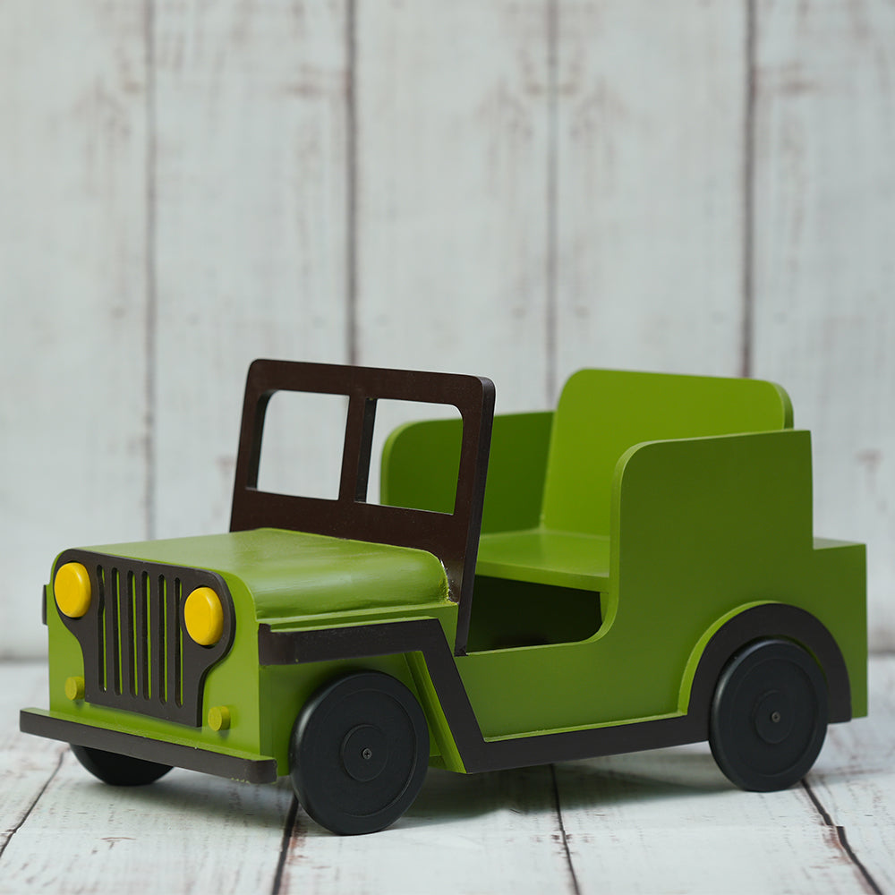 Jungle Safari Jeep Props - Green