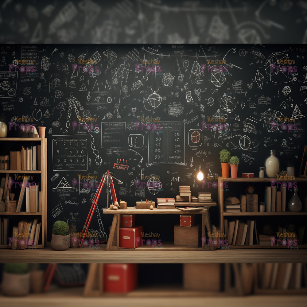 Class Room Theme Backdrop (1877)
