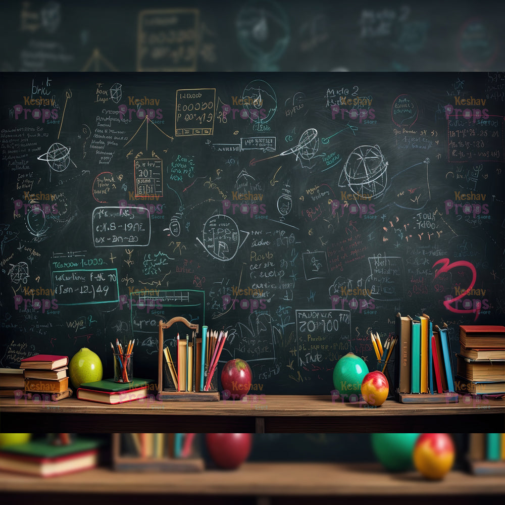 Class Room Theme Backdrop (1878)