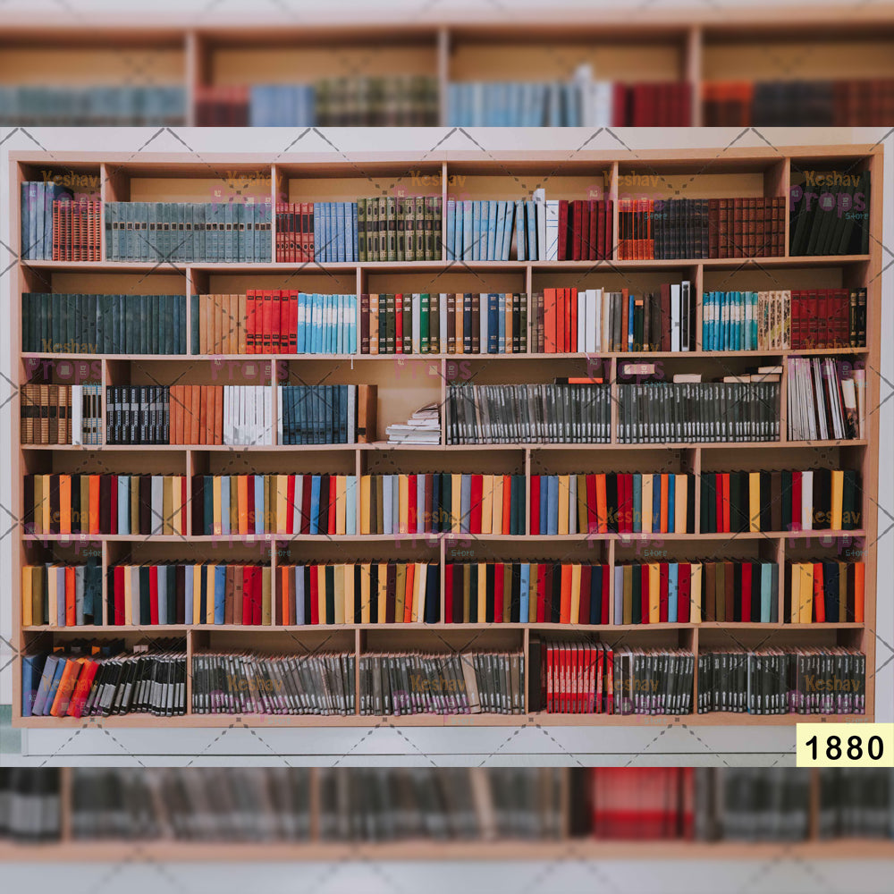 Library Theme Backdrop (1880)