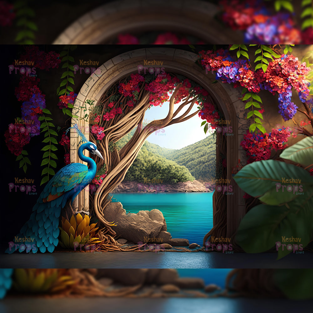 Nature Theme Backdrop (1398)