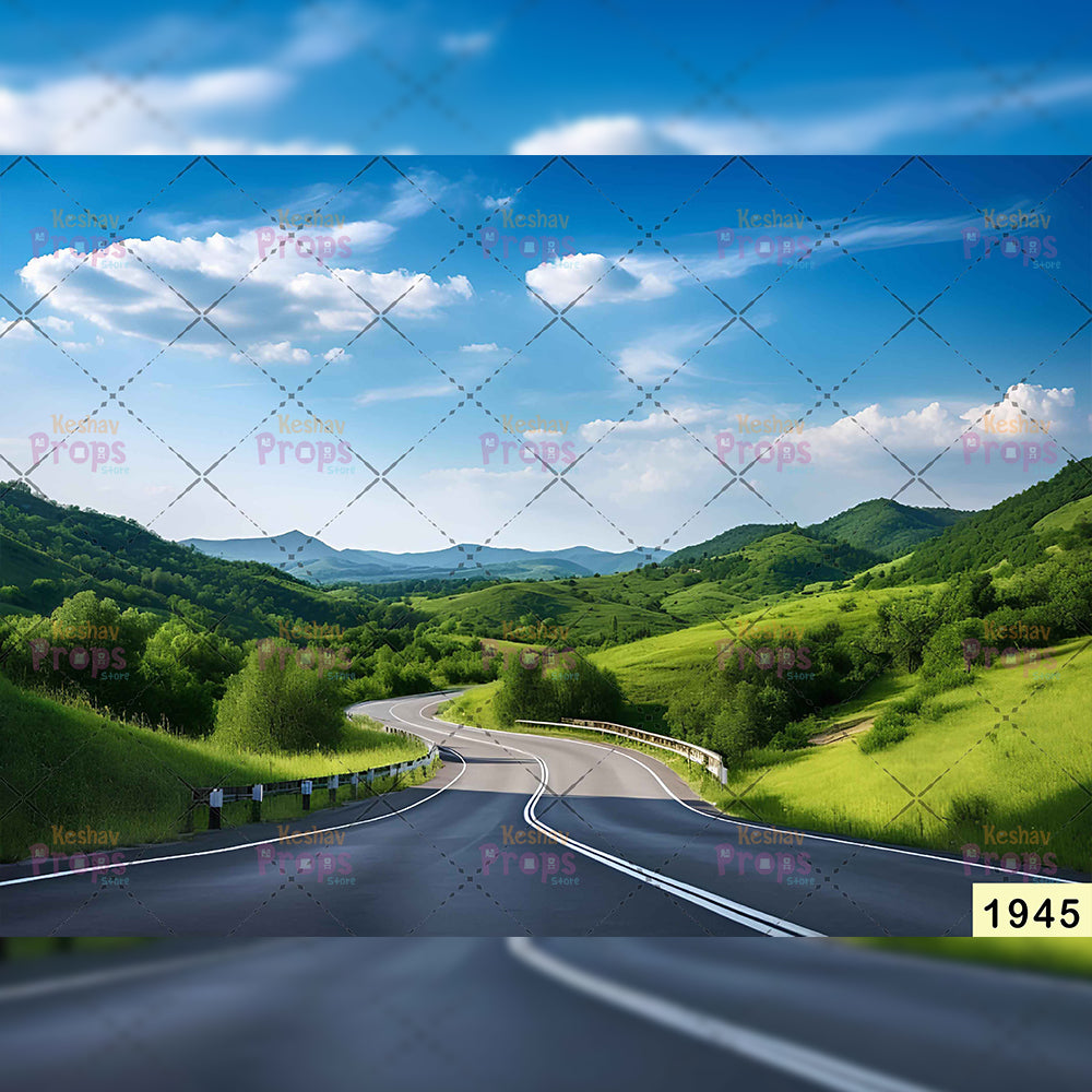 Nature Theme Backdrop (1945)