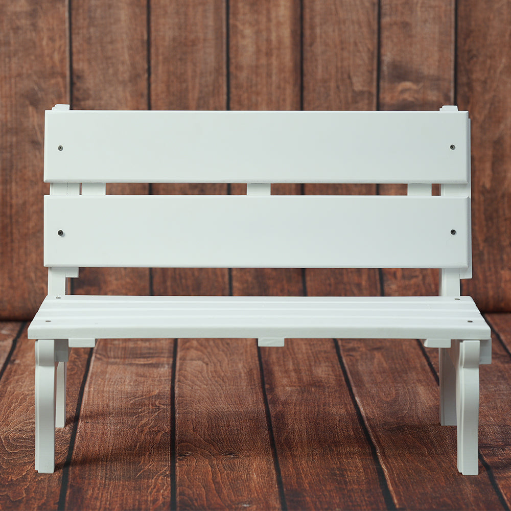 Garden Big Bench - White