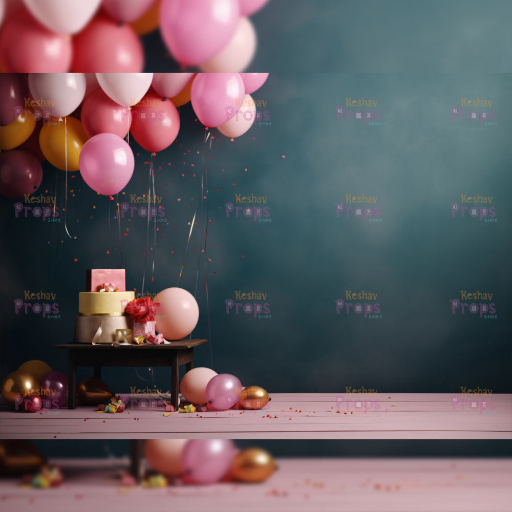 Balloon Theme Backdrop (2027)