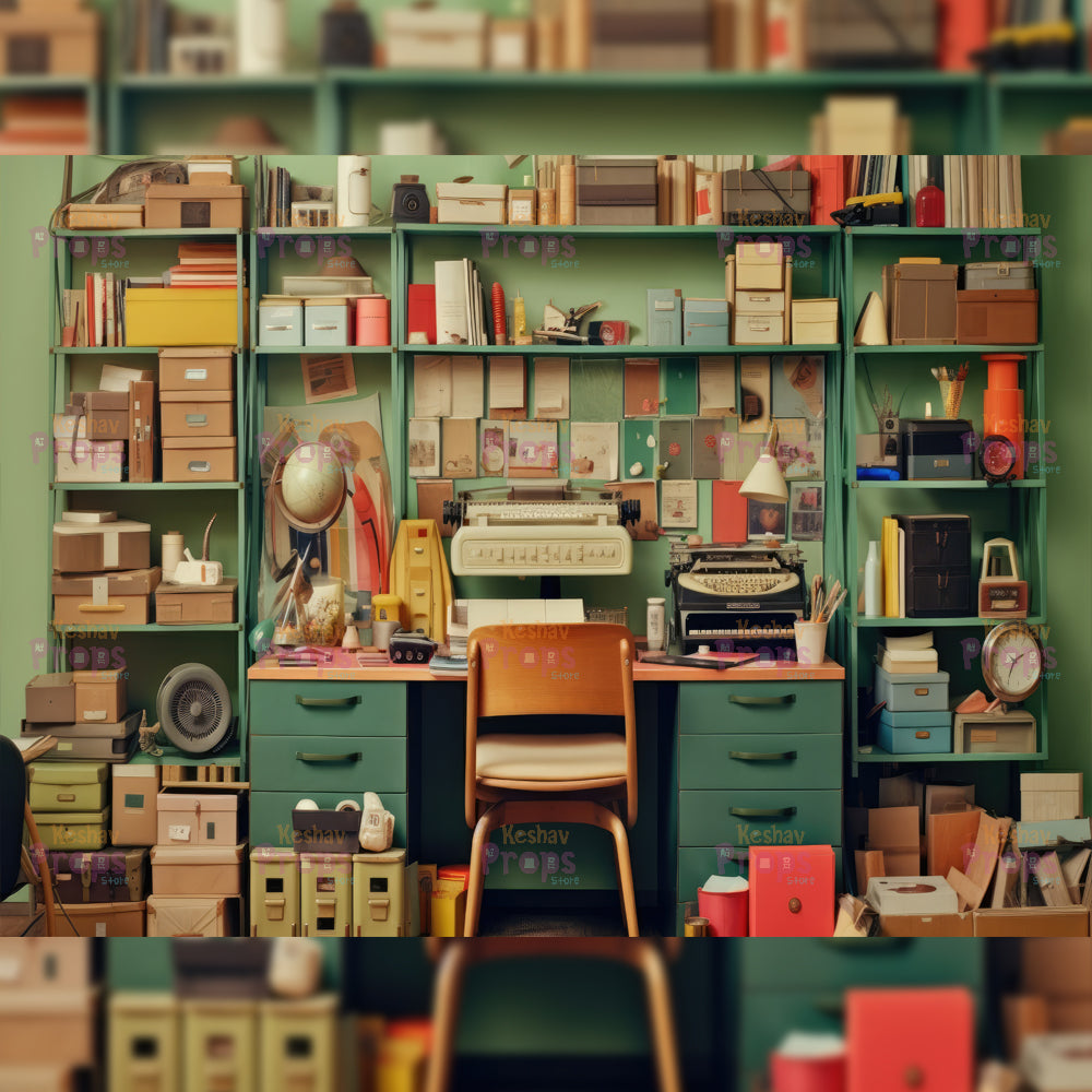 Library Theme Backdrop (2062)