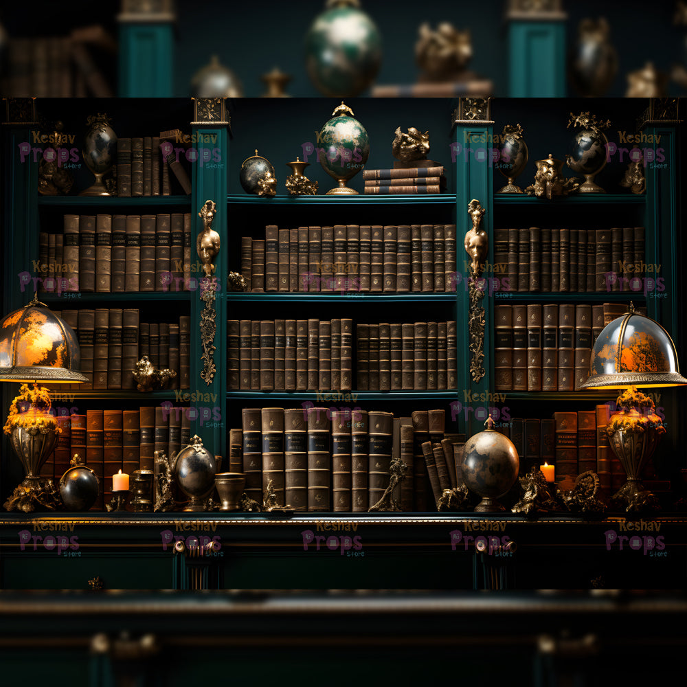 Library Theme Backdrop (2065)