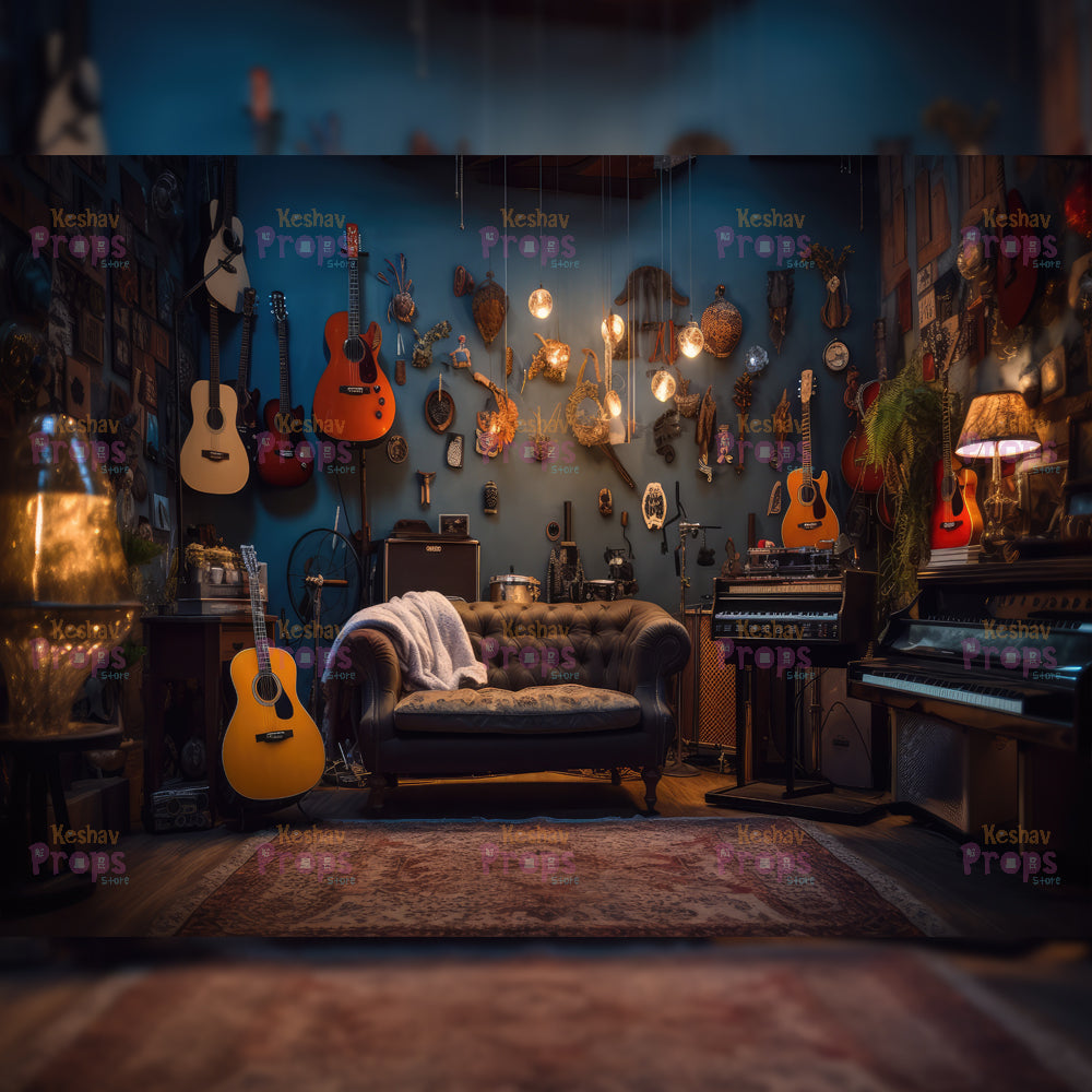 Music Theme Backdrop (2088)